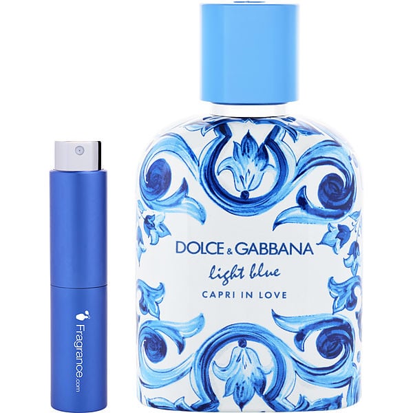 D & G Light Blue Capri In Love Cologne for Men by Dolce & Gabbana