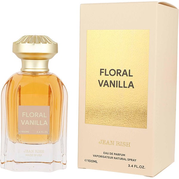 Jean Rish Floral Vanilla by Jean Rish, Eau De Parfum Spray 3.4 oz