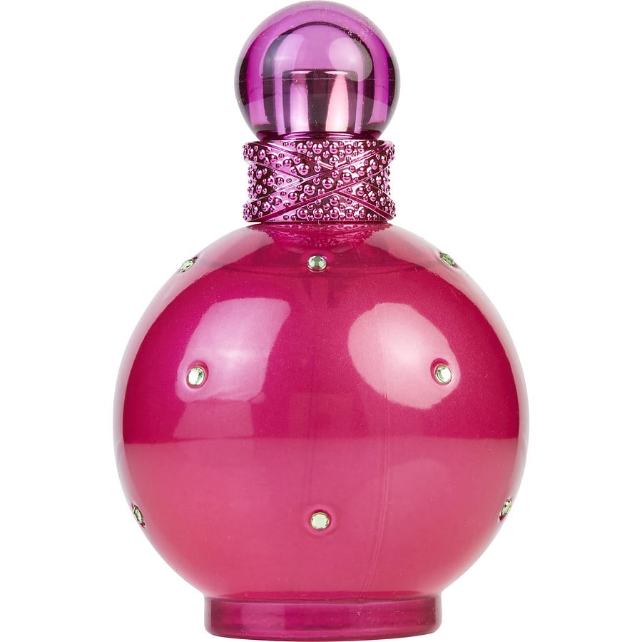 perfume pink round bottle