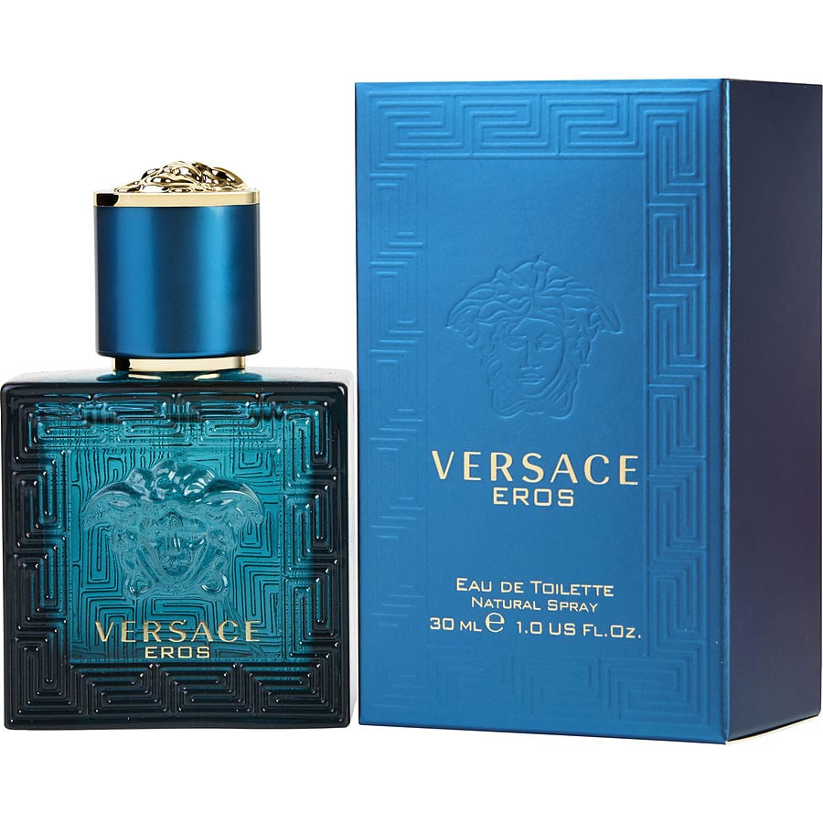 Versace Eros by Versace 1 oz Eau de Toilette Spray for Men