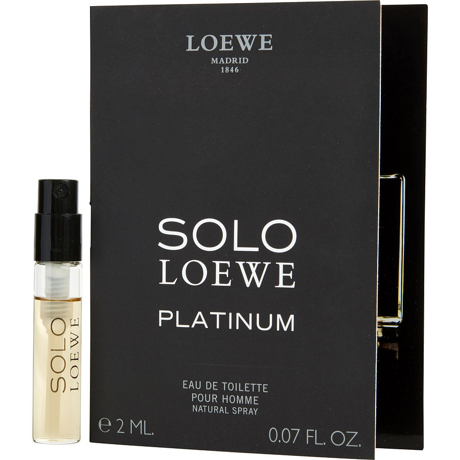 parfum solo loewe platinum