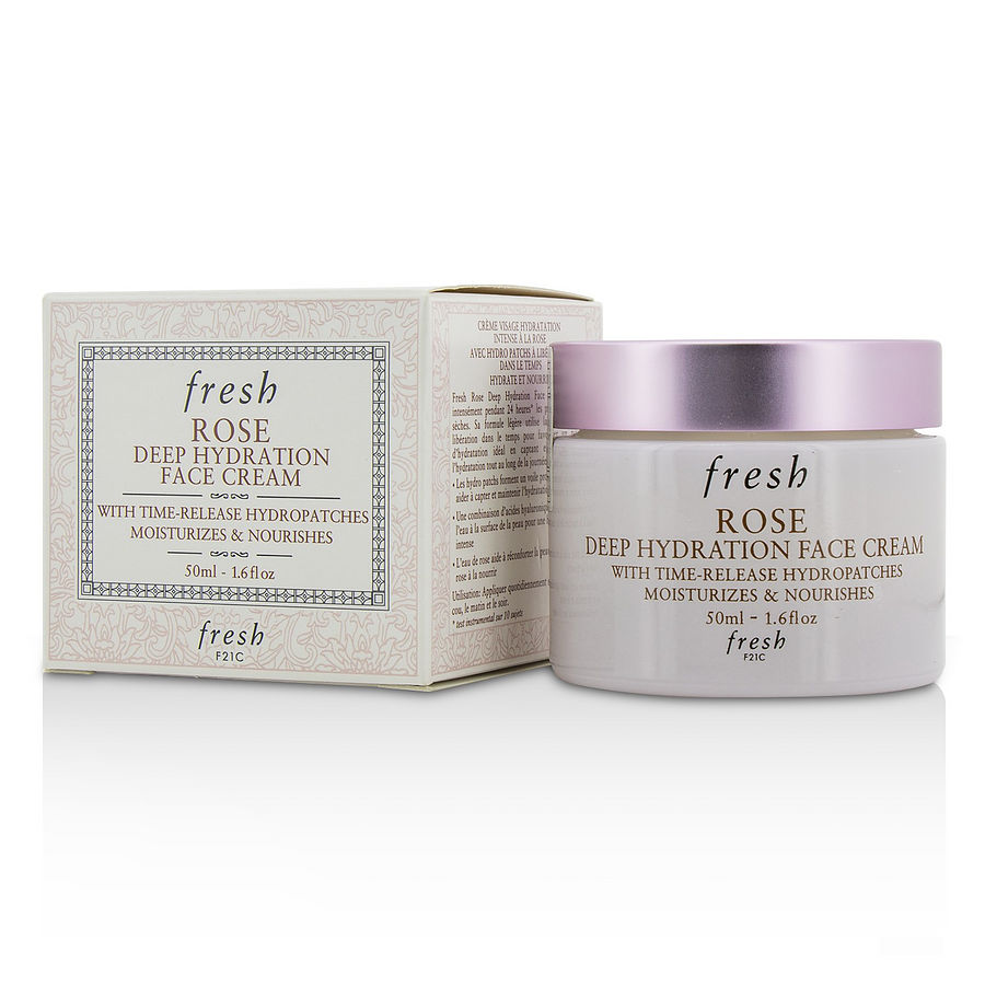 Fresh Rose Deep Hydration Face Cream (Full Size) and Facial  Toner (Full Size) Gift Set : Beauty & Personal Care