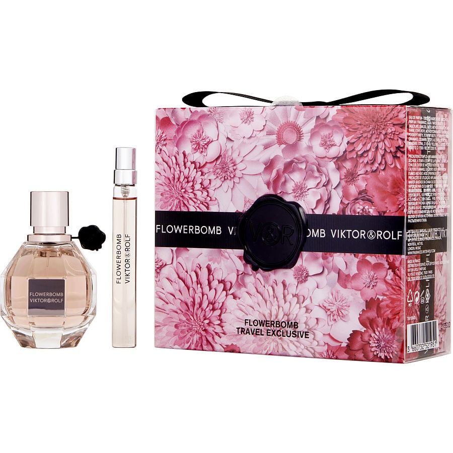 Viktor & Rolf Flowerbomb femme/ woman, Eau de Parfum, Vaporisateur/ Spray,  30 ml Bergamotte, Tee, Osmanthus : : Kosmetik
