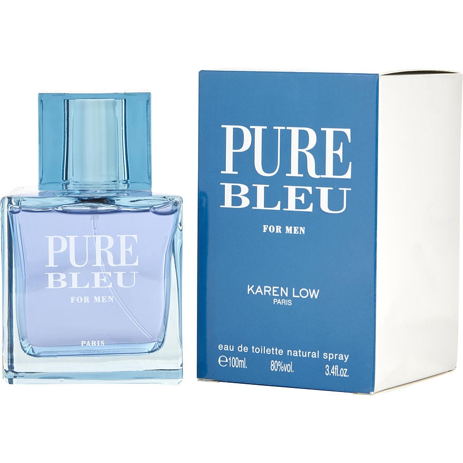 Karen Low Pure Bleu Eau De Toilette Spray 3.3 oz