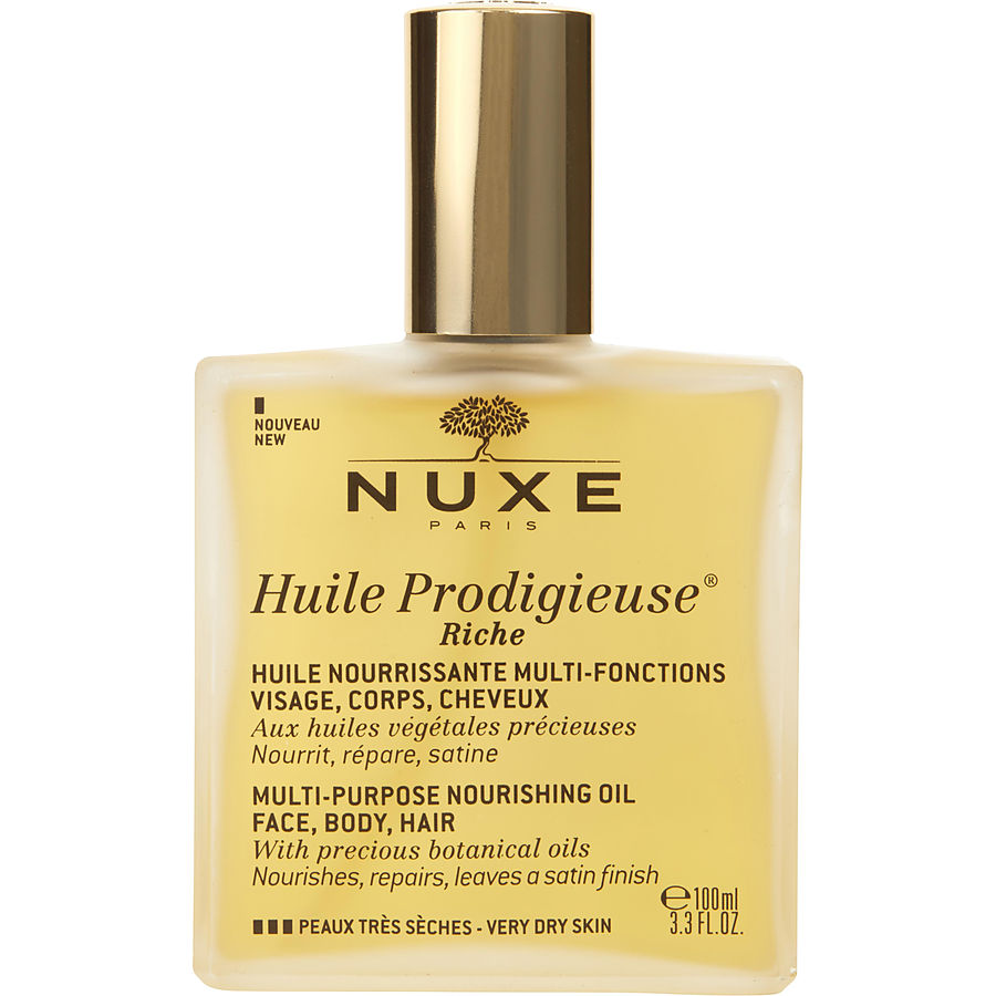 Riche Huile For - Very Dry Oil Nourishing Prodigieuse Nuxe Skin Multi-Purpose