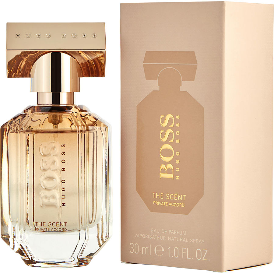 boss the scent private accord for her review