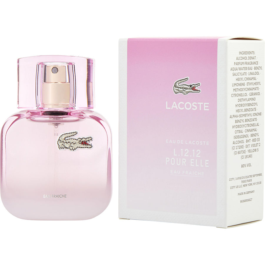 Духи лакост в летуаль. Lacoste l.12.12 pour lui Eau Fraiche. Lacoste l.12.12 Rose. Туалетная вода Lacoste l.12.12 Eau Fraiche pour elle. Lacoste l1212 Rose.