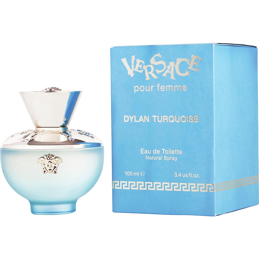 Versace Dylan Turquoise Eau de Toilette Spray 3.4oz Women