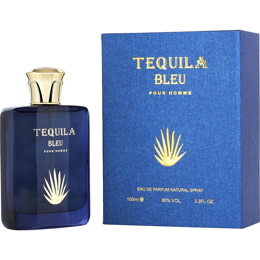 Tequila Pour Homme Bleu Cologne 3.3 oz EDP Spray for Men by
