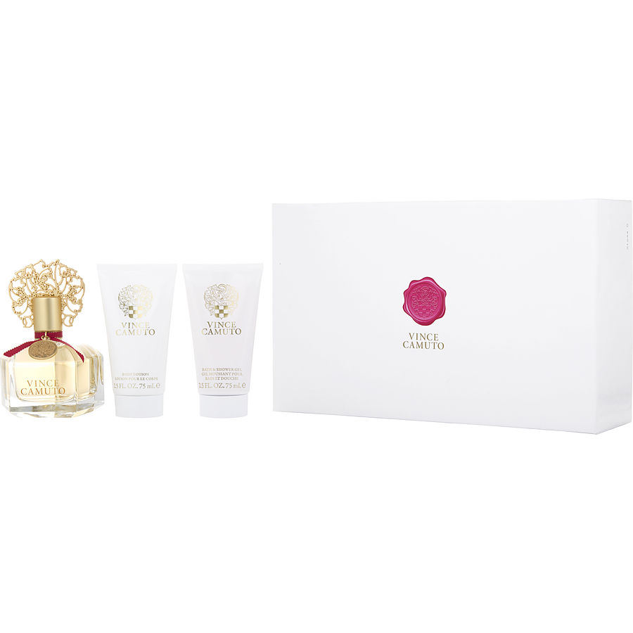 Vince Camuto Body Spray Gift Set – Bella, Capri, Fiori – 8 Fl Oz Each