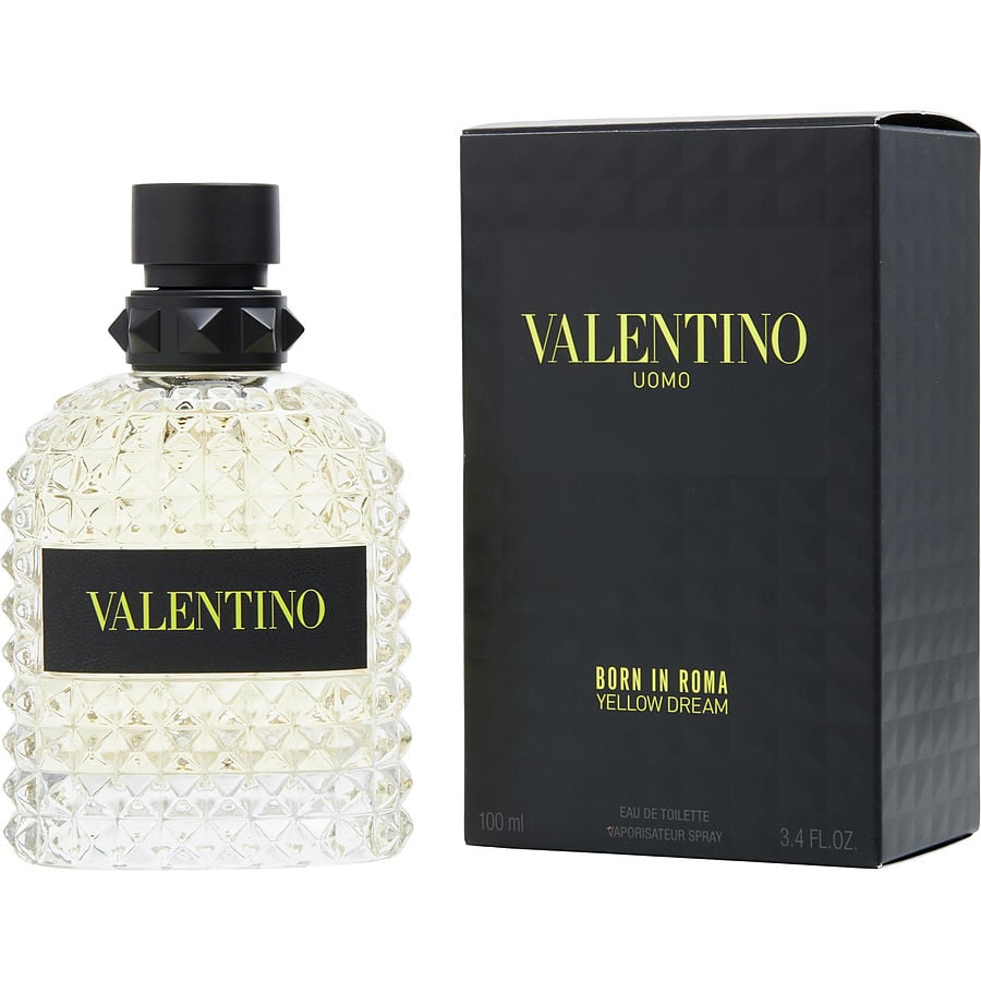 Valentino Uomo Born In Roma Yellow Dream Eau De Toilette Spray 3.4 oz  *Tester
