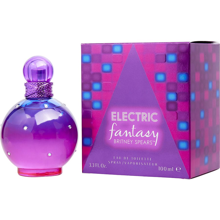 Electric Fantasy Britney Spears Eau De Toilette Spray 3.3 oz