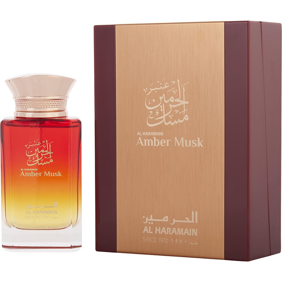 Al Haramain Amber Musk Eau De Parfum Spray, 3,4 Ounce (Unisex)  : Beauty & Personal Care