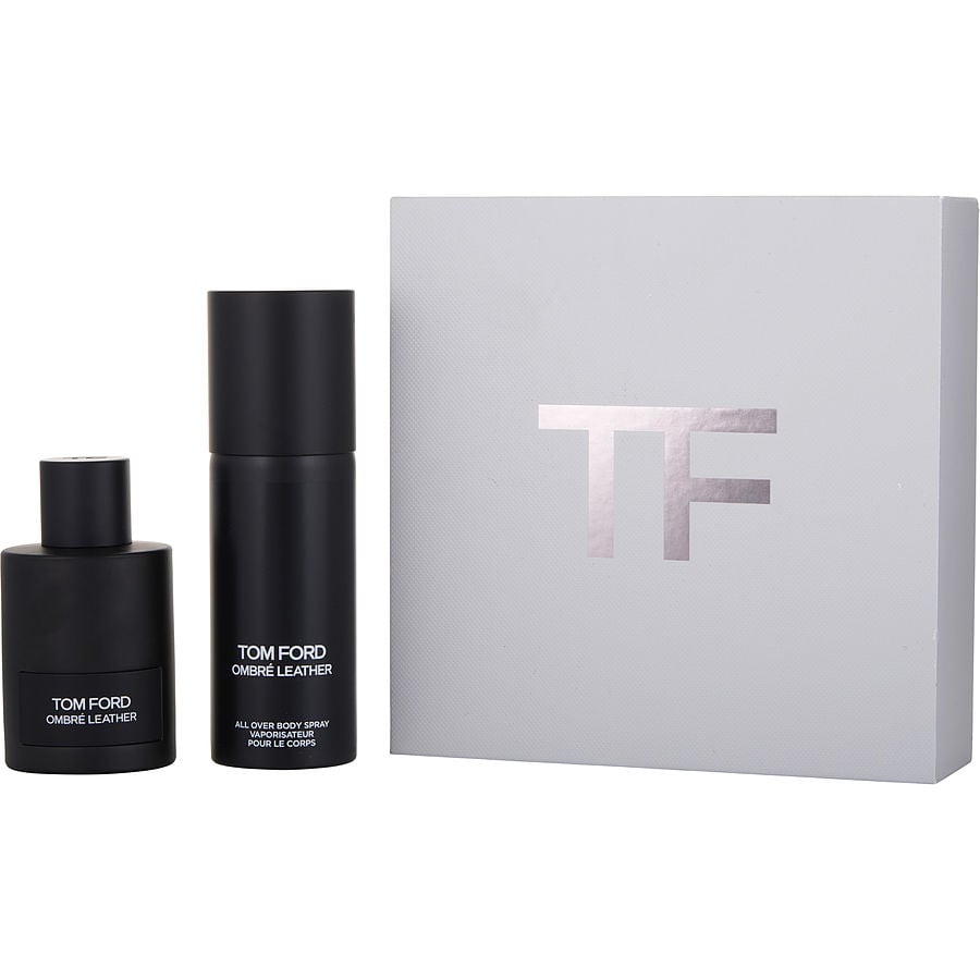 Tom Ford Ombre Leather Eau De Parfum Spray  oz & All Over Body Spray 4  oz for Unisex by Tom Ford ®