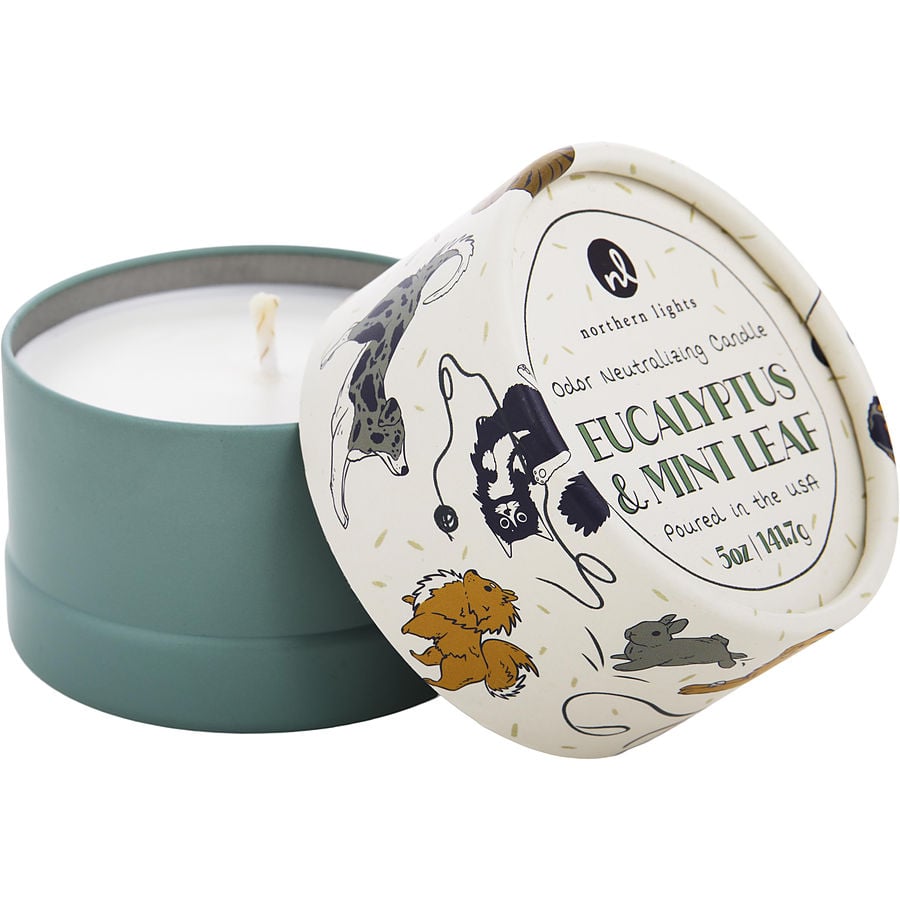 Paws On Eucalyptus & Mint Leaf Odor Neutralizing Candle