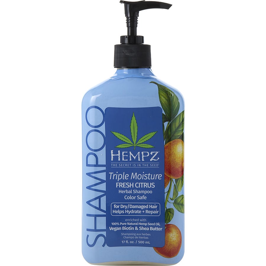 Hempz Tea Tree & Chamomile Herbal Shampoo with Vegan Biotin & Tea