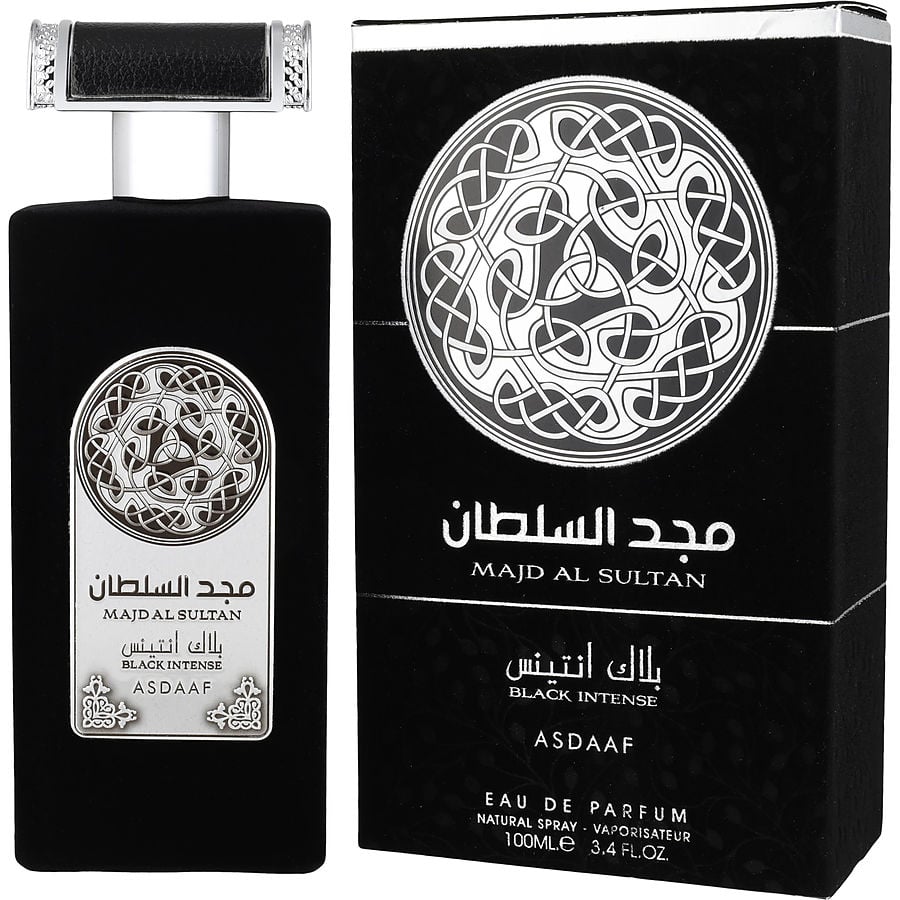 香水(男性用) Majd Al Sultan Asdaaf Asdaaf Majd Al Sultan Black Intense Cologne for Men by Asdaaf at