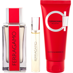 Ferragamo Red Leather