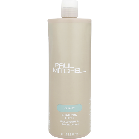 Paul Mitchell by Paul Mitchell SHAMPOO THREE REMOVES CHLORINE AND IMPURITIES 33.8 oz for unisex