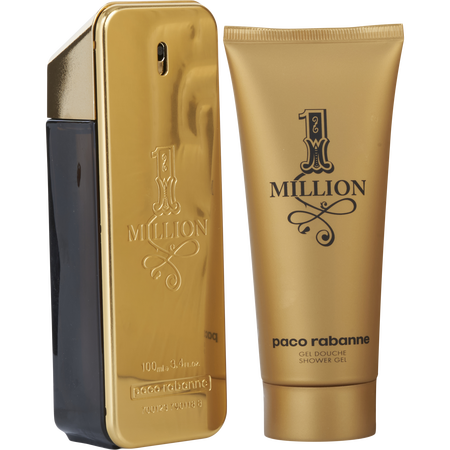Paco Rabanne 1 Million EDT spray 3.4 oz & SHOWER GEL 3.4 oz for men