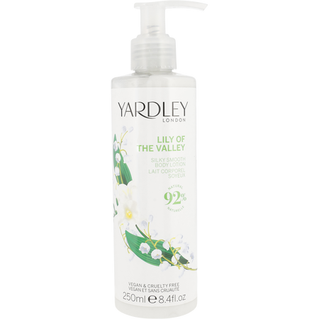 Yardley Lily Of The Valley BODY LOTION 8.4 oz for women