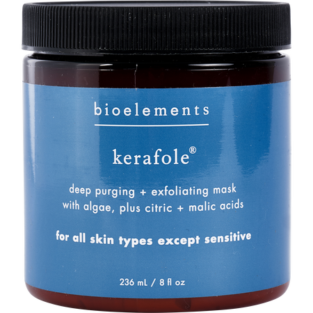 Bioelements by Bioelements Kerafole - 10-Minute Deep Purging Facial Mask (Salon Product, For All Skin Types, Except Sensitive) -236ml/8OZ for women