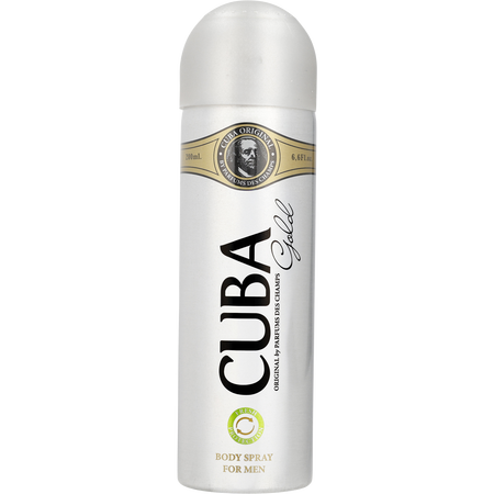 Cuba Gold by Cuba BODY spray 6.6 oz for men