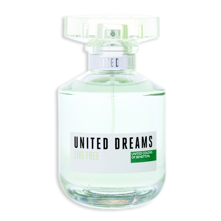 Benetton United Dreams Live Free EDT spray 2.7 oz for women