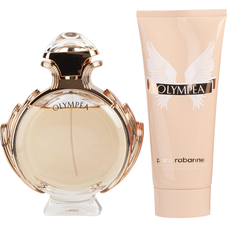 Paco Rabanne Olympea Eau de parfum spray 2.7 oz & BODY LOTION 3.4 oz for women