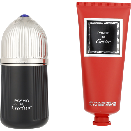 Pasha De Cartier Edition Noire EDT spray 3.3 oz & SHOWER GEL 3.3 oz for men