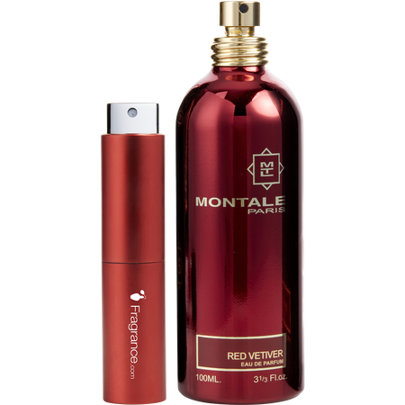 Montale Paris Red Vetiver Eau de parfum spray 0.27 oz (TRAVEL spray) for men