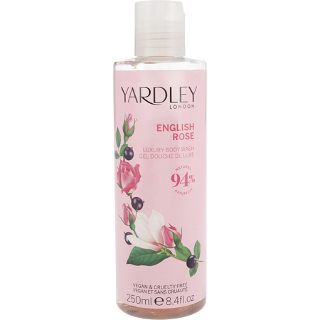 Yardley English Rose BODY WASH 8.4 oz for women