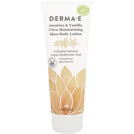Derma E by Derma E Jasmine & Vanilla Hydrating Shea Body Lotion -227g/8OZ for women