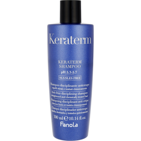 Fanola by FANOLA KERATERM HAIR RITUAL ANTI-FRIZZ DISCIPLINING SHAMPOO 10.1 oz for unisex