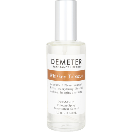 Demeter Whiskey Tobacco COLOGNE spray 4 oz for unisex
