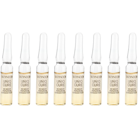 Skeyndor by Skeyndor Uniqcure 8H Night Repairing Concentrate (For Damaged Skin & With Signs Of Ageing) -7x2ml/0.068OZ for women