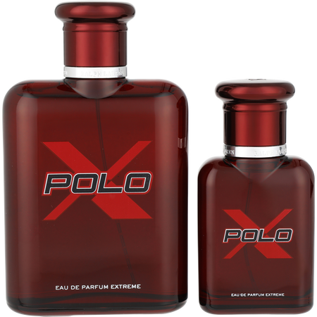 Polo Red Extreme by Ralph Lauren PARFUM spray 4.2 oz & Eau de parfum spray 1.3 oz for men