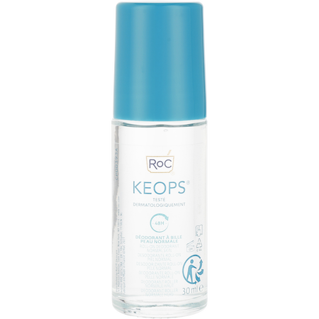 Roc by ROC KEOPS Roll-On Deodorant 48H - Alcohol Free & Not Perfumed (Normal Skin) -30ml/1OZ for women