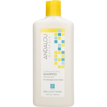 Andalou Naturals by Andalou Naturals SUNFLOWER & CITRUS BRILLIANT SHINE SHAMPOO 11.5 oz for unisex