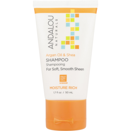 Andalou Naturals by Andalou Naturals ARGAN OIL & SHEA MOISTURE RICH SHAMPOO 1.7 oz for unisex