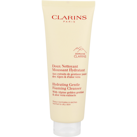 Clarins by Clarins Hydrating Gentle Foaming Cleanser with Alpine Herbs & Aloe Vera Extracts - Normal to Dry Skin -125ml/4.2OZ for women