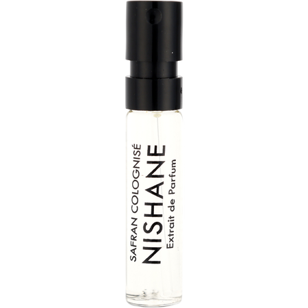 Nishane Safran Colognise EXTRAIT DE PARFUM VIAL ON CARD for unisex