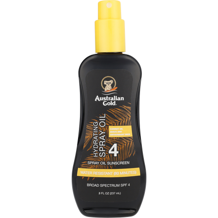 Australian Gold by Australian Gold Hydrating Spray Oil Sunscreen SPF 4 -237ml/8OZ for women