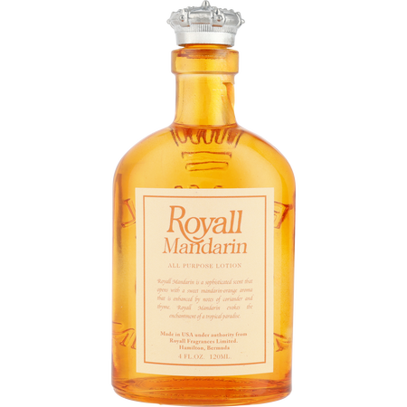 Royall Mandarin Orange by Royall Fragrances ALL PURPOSE LOTION spray 4 oz for men