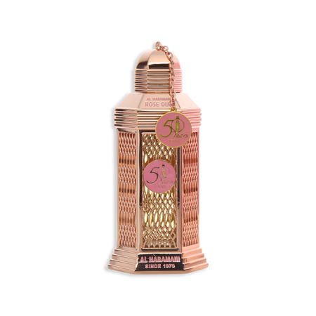 Al Haramain 50 Years Rose Oud Eau de parfum spray 3.3 oz for unisex