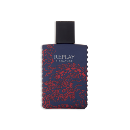 Replay Signature Red Dragon EDT spray 3.4 oz for men