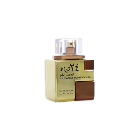 Lattafa 24 Carat Pure Gold Eau de parfum spray 3.4 oz for unisex