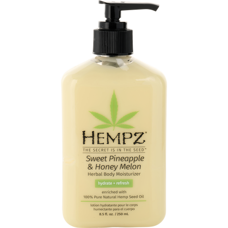 Hempz by Hempz Sweet Pineapple & Honey Melon Herbal Body Moisturizer -250ml/8.5OZ for unisex