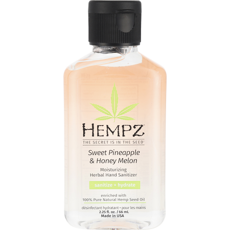 Hempz by Hempz Sweet Pineapple & Honey Melon Moisturizing Herbal Hand Sanitizer -66ml/2.25OZ for unisex