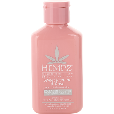 Hempz by Hempz Sweet Jasmine & Rose Collagen Infused Herbal Body Moisturizer -66ml/2.25OZ for unisex